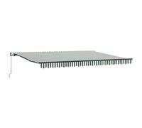 vidaXL Toldo Manual Retráctil Parasol Sombrilla para Jardín Patio Terraza