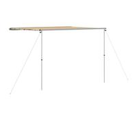 vidaXL Toldo para autocaravanas y caravanas 3x2,5x2,15 m Beige