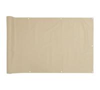 vidaXL Toldo para Balcón de Tela Oxford Beige 90x400 cm Lona Sombra de Terraza