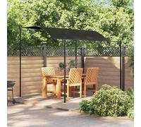 vidaXL Toldo parasol gris antracita 3x2,4 cm