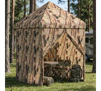 vidaXL Toldo Pop-up con 4 Paredes Laterales 2 x 2 m Camuflaje Bosque