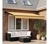 vidaXL Toldo retráctil Arena 3 x 2,5 m Poliéster y Aluminio