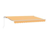 vidaXL Toldo retráctil Arena 4 x 3 m Poliéster y Aluminio