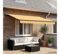 vidaXL Toldo Retráctil Poliéster y Acero 500 x 300 cm Multicolor Arena