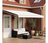 vidaXL Toldo Retráctil Eléctrico 5 x 3 m 100% Poliéster y Aluminio