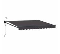 vidaXL Toldo Retráctil Eléctrico Antracita 2,5 x 2 m