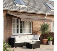 vidaXL Toldo Retráctil Eléctrico Topo 3,5 x 2 m