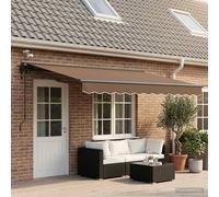 vidaXL Toldo Retráctil Eléctrico Topo 4,5 x 3,5 m