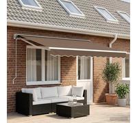 vidaXL Toldo Retráctil Eléctrico Topo 4,5 x 3 m