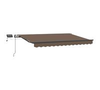 vidaXL Toldo retráctil Gris Topo 600 x 300 cm Tela y Aluminio