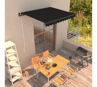vidaXL Toldo manual retráctil color 300x250 cm en color Crema/Multicolor/Azul y blanco y más