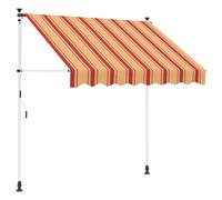 vidaXL Toldo retráctil manual Multicolor 200 x 115 x 300 cm