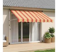 vidaXL Toldo retráctil manual Multicolor 350 x 115 x 300 cm