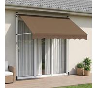 vidaXL Toldo retráctil Manual Topo 250 cm