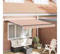vidaXL Toldo retráctil Multicolor 300 x 250 cm Poliéster y Aluminio