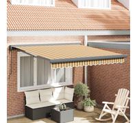 vidaXL Toldo retráctil Multicolor 300 x 250 x 165 cm Tela y Metal