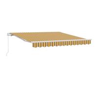 vidaXL Toldo retráctil Multicolor 300 x 250 x 165 cm – Rectangular, resistente a UV