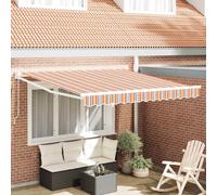 vidaXL Toldo retráctil Multicolor 350 x 250 cm