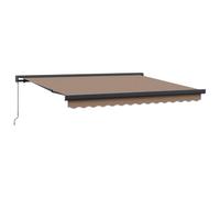 vidaXL Toldo retráctil Topo 300 x 250 cm Lona y Aluminio