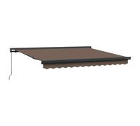 vidaXL Toldo retráctil Topo 500 x 300 cm Lona y Aluminio