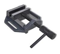 vidaXL Tornillo de banco manual portátil 90 mm hierro fundido soporte para taladro
