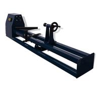 vidaXL Torno para madera 1000 mm – 400 W – distancia entre ejes 1000 mm