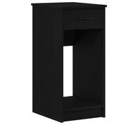 vidaXL Torre de Ordenador con cajón Negro 35x45x77 cm