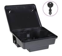 vidaXL Trampas para ratones 6 uds. negro 23x19x9,5 cm