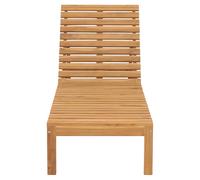 Vidaxl Tumbonas de Madera Maciza de Teca - Cantidad 1 o 2 1