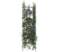 vidaXL Tutor para tomates 2 unidades acero y PP 116 cm