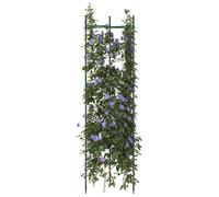 vidaXL Tutores para tomates 4 unidades acero y PP 116 cm