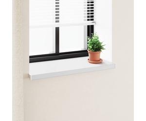 vidaXL Umbral de Ventana Blanco 100 x 40 x 4,5 cm PVC