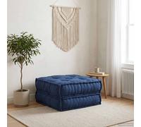 Pouffe Modular vidaXL Índigo 70x70x36 Tela