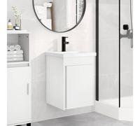 vidaXL Unidad de tocador de baño con grifo 42 x 40 x 74,5 cm