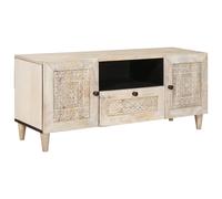 vidaXL Unidades de TV con cajón 105 x 33 x 46 cm Madera contrachapada