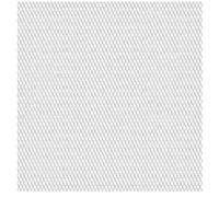vidaXL Valla alambrada de jardín acero inoxidable 100x85 cm 45x20x4 mm