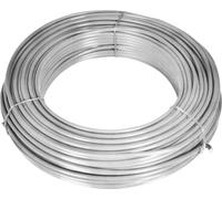 vidaXL Valla de alambre, postes, fundas para enterrar, acero galvanizado, 25 x 1,5 m