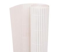 vidaXL Valla de Jardín 150 x 300 cm PVC, Jardín y terraza, Cerca Moderna de PVC, Resistente al Clima, Barrera Rectangular para delimitar Espacios