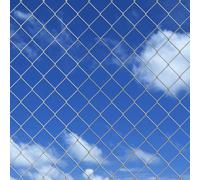 vidaXL Valla de malla con postes, fundas para enterrar, acero galvanizado, 15x0,8m