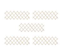 vidaXL Vallas enrejadas 5 uds madera de abeto 180x60 cm
