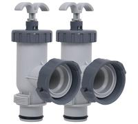 vidaXL Válvulas de émbolo para piscina 2 unidades