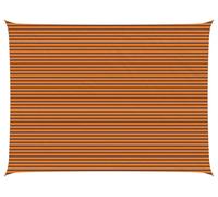 vidaXL Vela de sol naranja y marrón, 8 x 6 metros, 100% poliéster Oxford