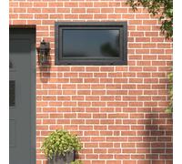 vidaXL Ventana de sótano oscilante y abatible RISOR 100 x 50 cm