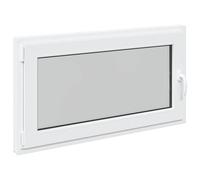 vidaXL Ventana de sótano oscilante y abatible RISOR 110 x 60 cm