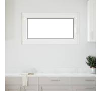 vidaXL Ventana de sótano oscilante y abatible RISOR 110 x 70 cm
