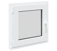 vidaXL Ventana de sótano oscilante y abatible RISOR 50 x 50 cm