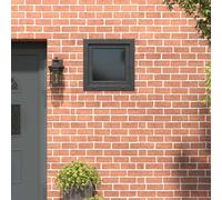 vidaXL Ventana de sótano oscilante y abatible RISOR 60 x 60 cm
