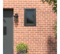 vidaXL Ventana de sótano oscilante y abatible RISOR 60 x 80 cm