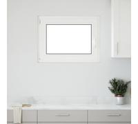 vidaXL Ventana de sótano oscilante y abatible RISOR 80 x 50 cm