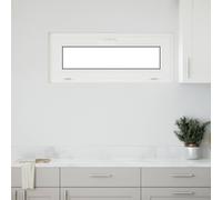 vidaXL Ventana de sótano RISOR 110 x 40 cm PVC y vidrio